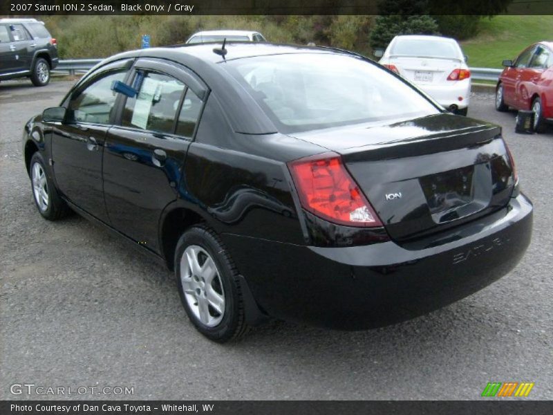 Black Onyx / Gray 2007 Saturn ION 2 Sedan