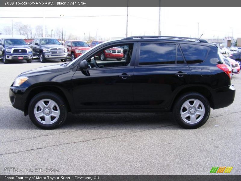 Black / Ash Gray 2009 Toyota RAV4 V6 4WD