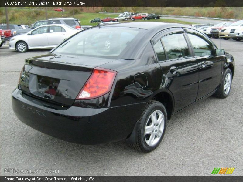 Black Onyx / Gray 2007 Saturn ION 2 Sedan