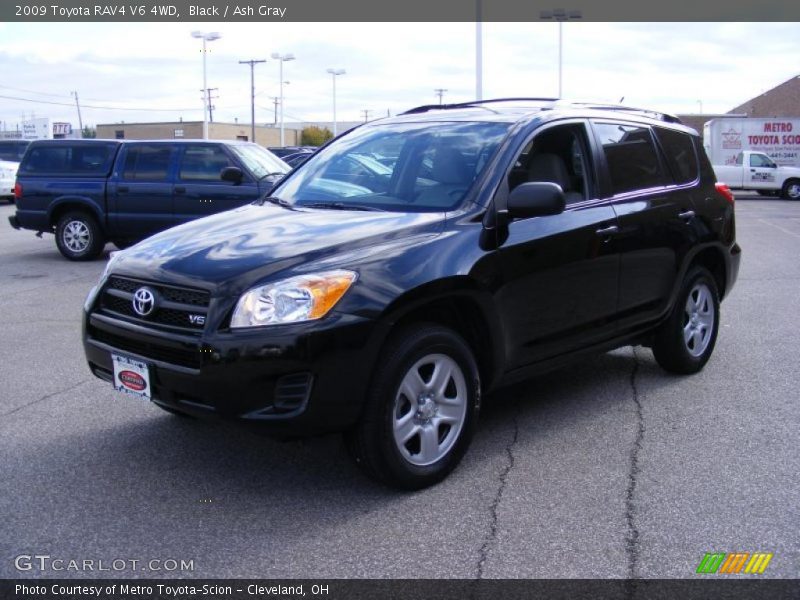 Black / Ash Gray 2009 Toyota RAV4 V6 4WD