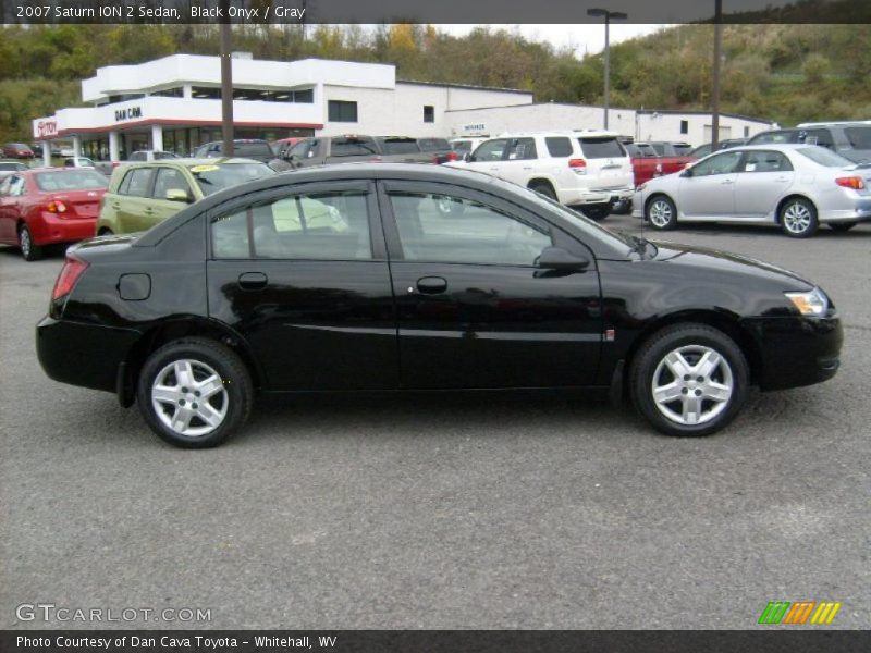 Black Onyx / Gray 2007 Saturn ION 2 Sedan