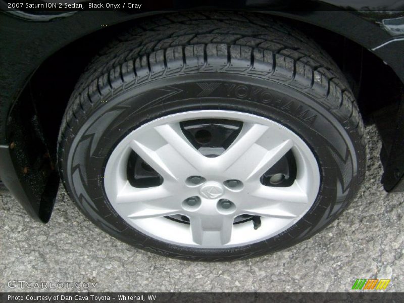 Black Onyx / Gray 2007 Saturn ION 2 Sedan