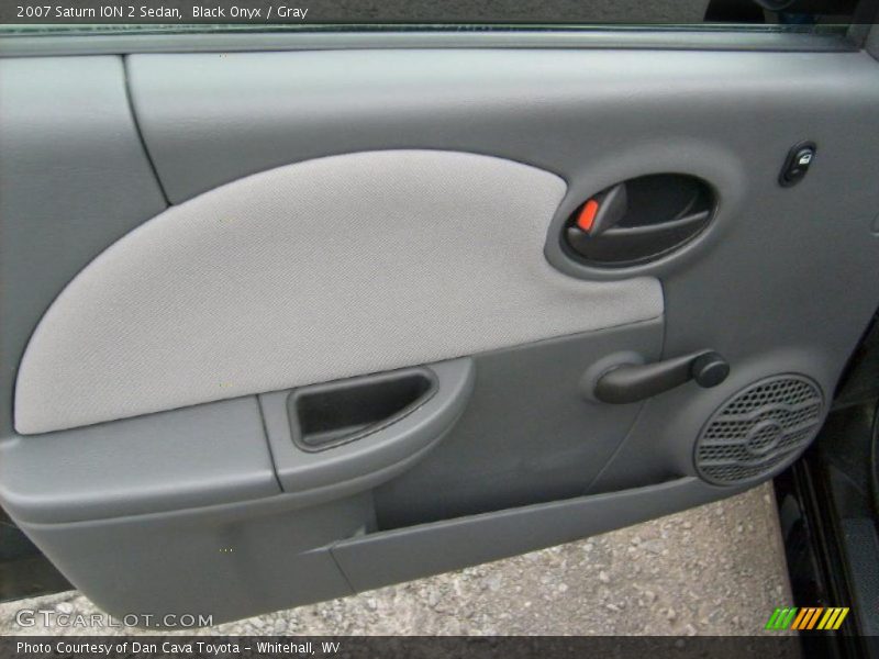 Black Onyx / Gray 2007 Saturn ION 2 Sedan