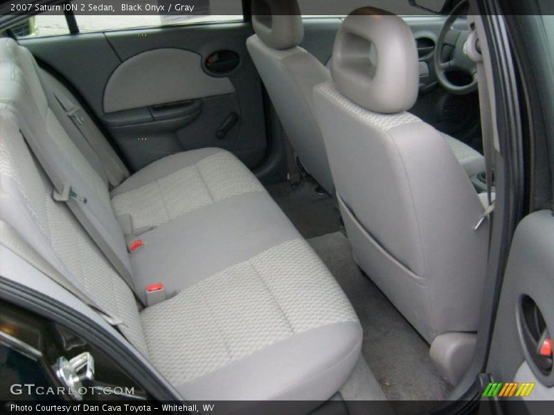 Black Onyx / Gray 2007 Saturn ION 2 Sedan