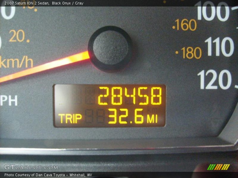 Black Onyx / Gray 2007 Saturn ION 2 Sedan