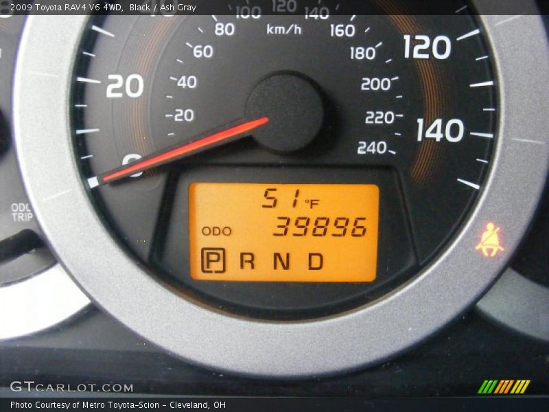 Black / Ash Gray 2009 Toyota RAV4 V6 4WD