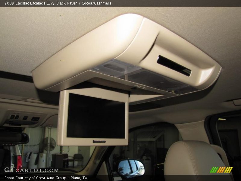 Black Raven / Cocoa/Cashmere 2009 Cadillac Escalade ESV