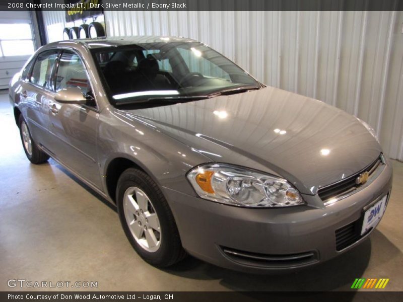 Dark Silver Metallic / Ebony Black 2008 Chevrolet Impala LT