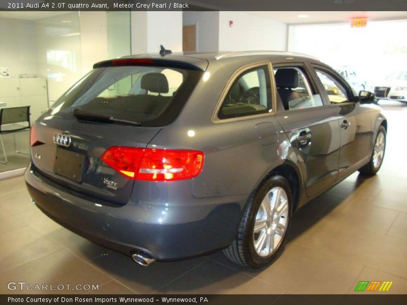 Meteor Grey Pearl / Black 2011 Audi A4 2.0T quattro Avant