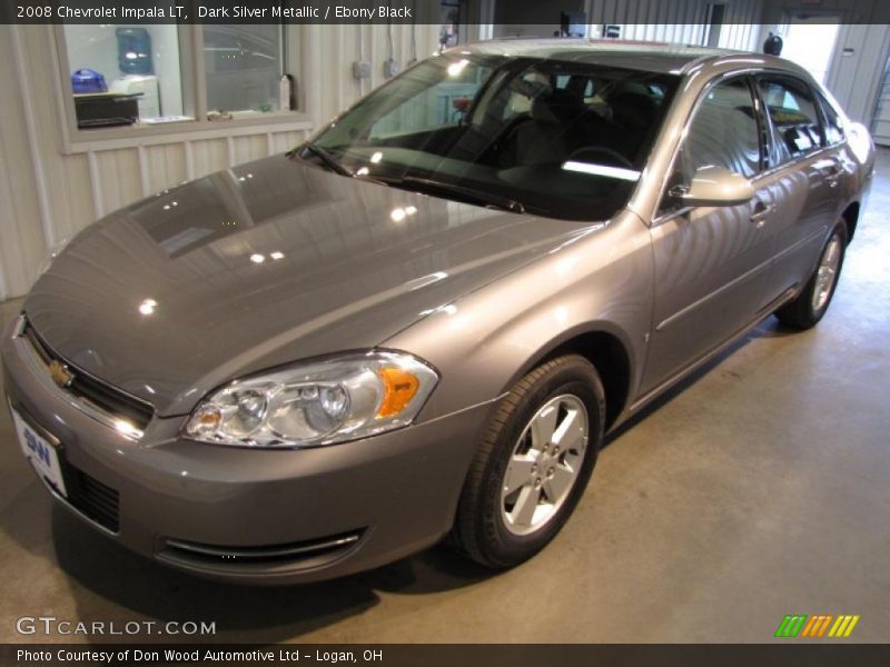 Dark Silver Metallic / Ebony Black 2008 Chevrolet Impala LT