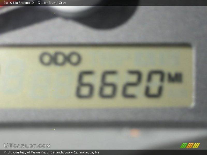 Glacier Blue / Gray 2010 Kia Sedona LX