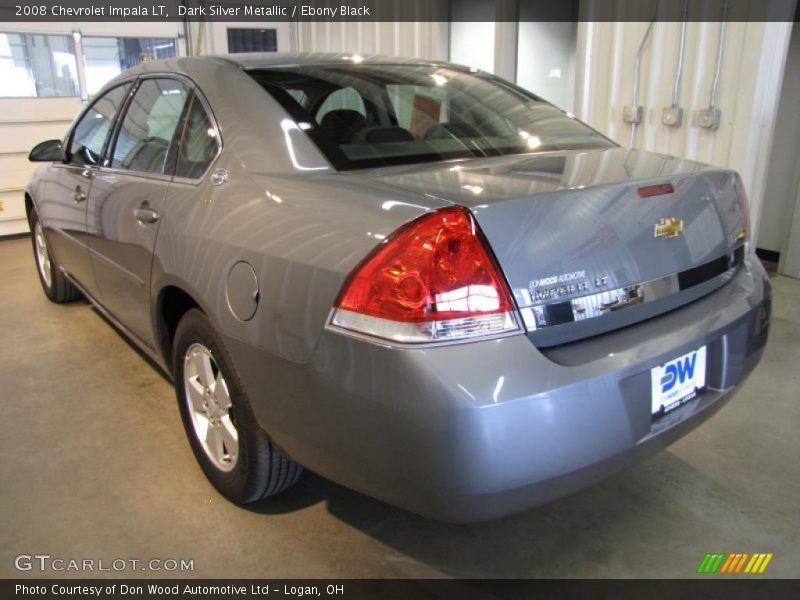 Dark Silver Metallic / Ebony Black 2008 Chevrolet Impala LT