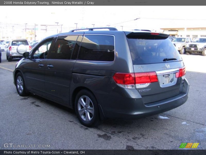 Nimbus Gray Metallic / Gray 2008 Honda Odyssey Touring