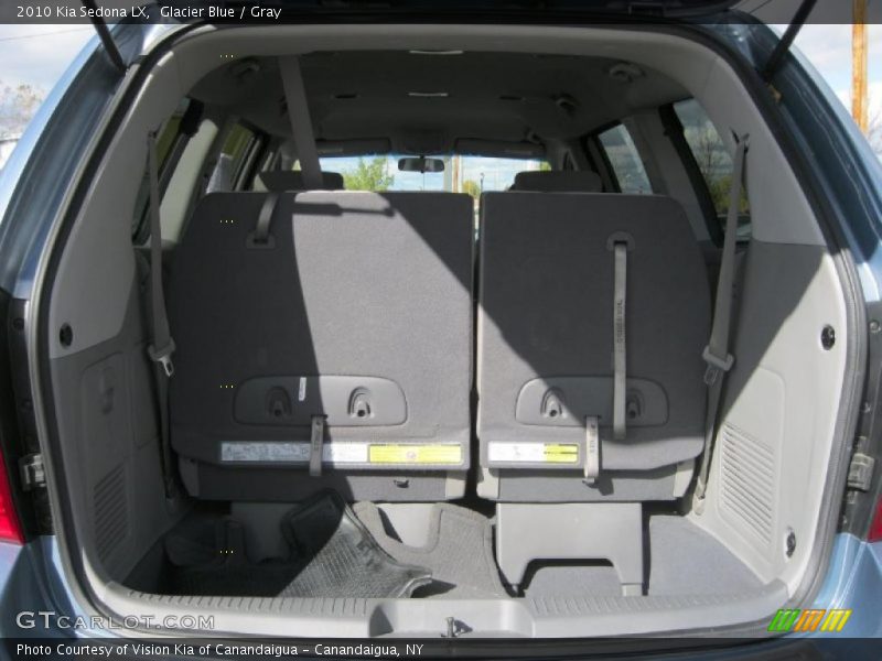 Glacier Blue / Gray 2010 Kia Sedona LX