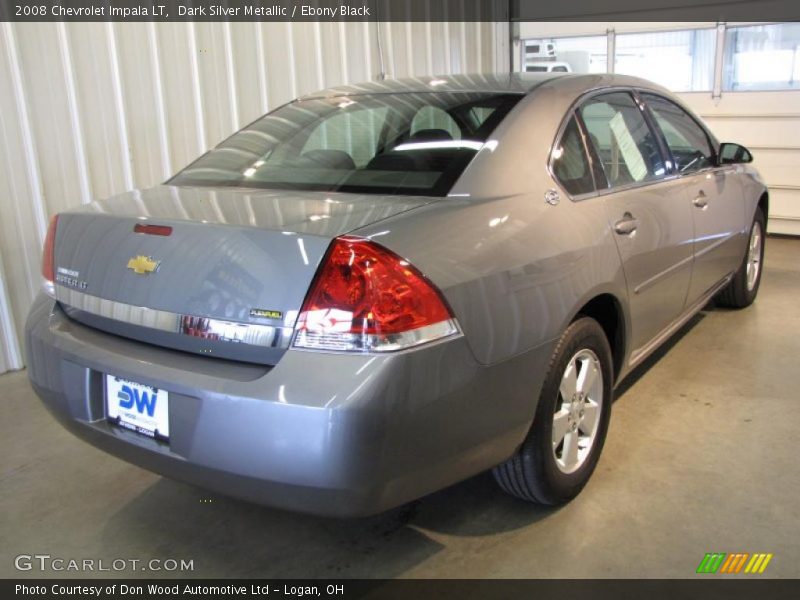 Dark Silver Metallic / Ebony Black 2008 Chevrolet Impala LT