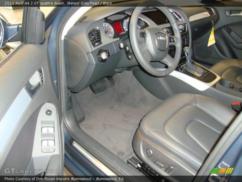 Black Interior - 2011 A4 2.0T quattro Avant 