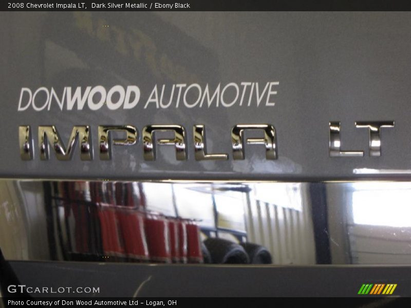 Dark Silver Metallic / Ebony Black 2008 Chevrolet Impala LT