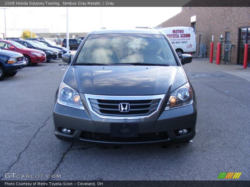Nimbus Gray Metallic / Gray 2008 Honda Odyssey Touring