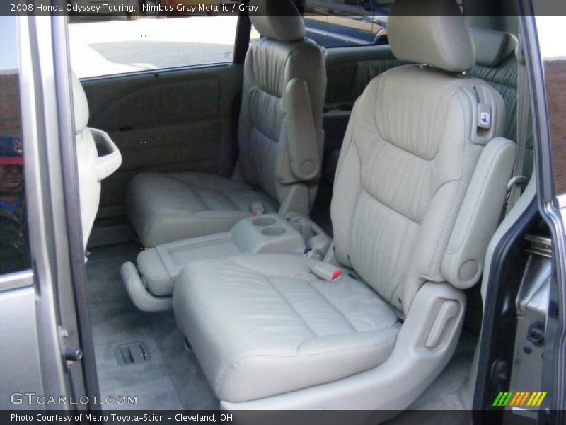 Nimbus Gray Metallic / Gray 2008 Honda Odyssey Touring