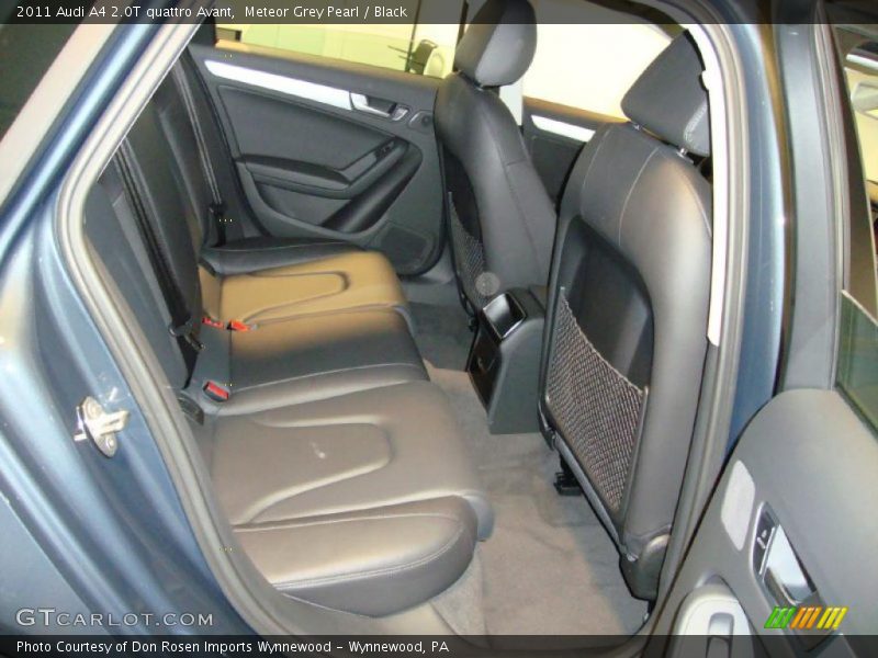 Meteor Grey Pearl / Black 2011 Audi A4 2.0T quattro Avant