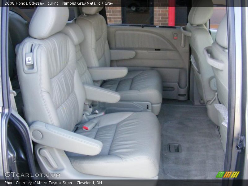 Nimbus Gray Metallic / Gray 2008 Honda Odyssey Touring