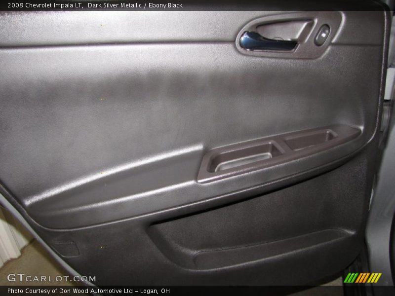 Dark Silver Metallic / Ebony Black 2008 Chevrolet Impala LT