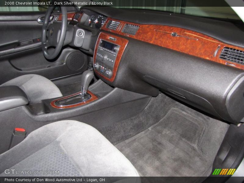 Dark Silver Metallic / Ebony Black 2008 Chevrolet Impala LT