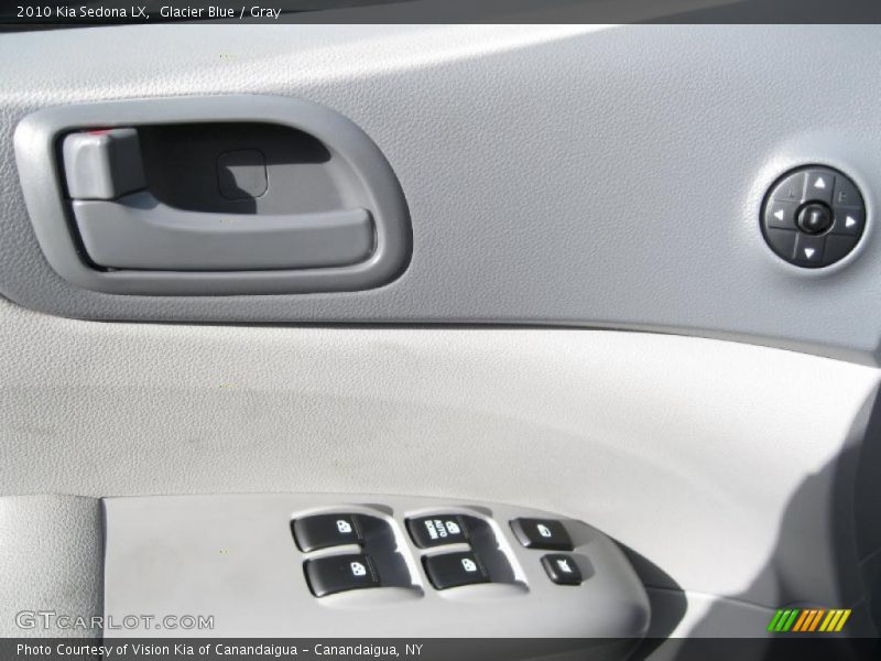 Glacier Blue / Gray 2010 Kia Sedona LX