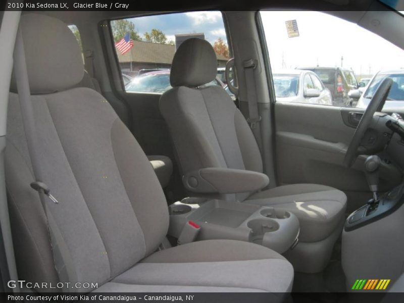 Glacier Blue / Gray 2010 Kia Sedona LX