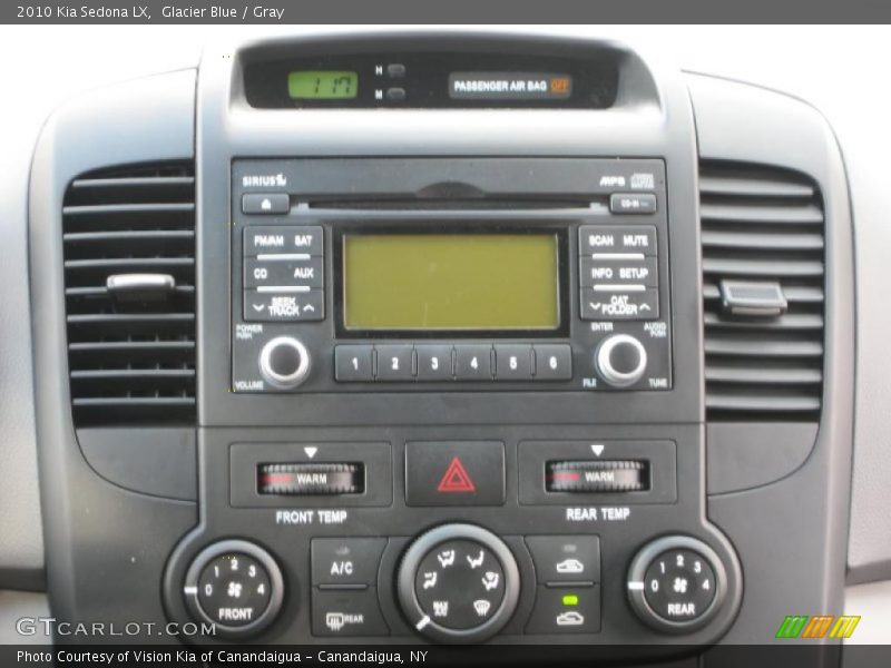 Glacier Blue / Gray 2010 Kia Sedona LX