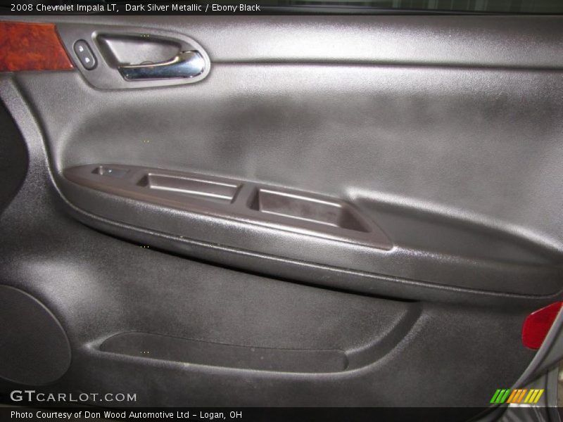 Dark Silver Metallic / Ebony Black 2008 Chevrolet Impala LT