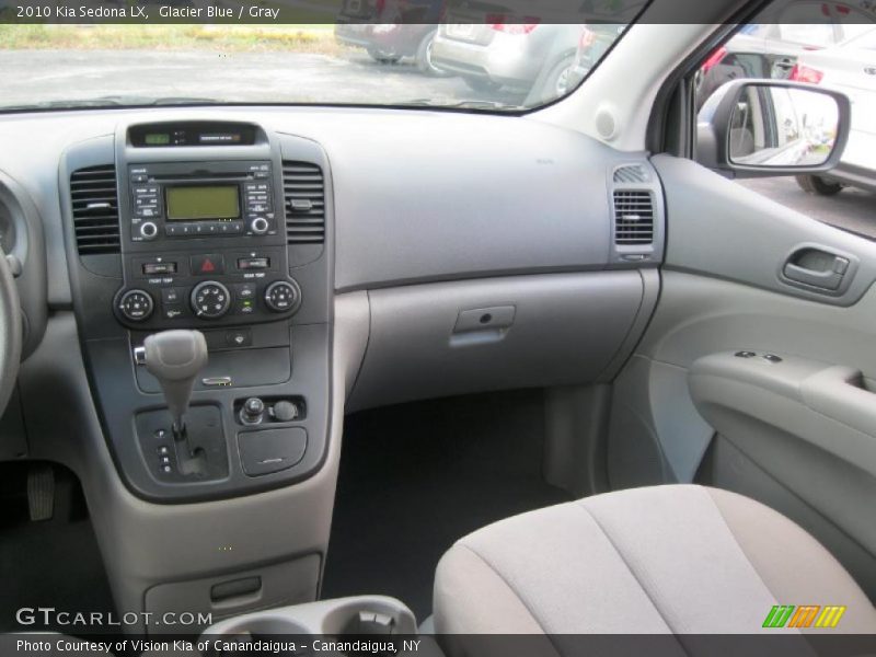 Glacier Blue / Gray 2010 Kia Sedona LX