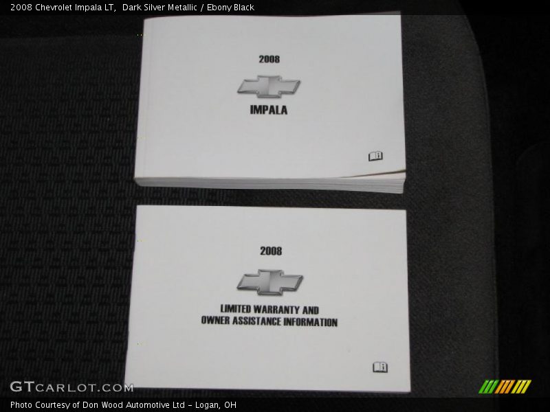 Dark Silver Metallic / Ebony Black 2008 Chevrolet Impala LT