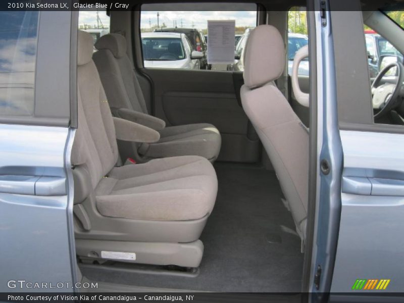 Glacier Blue / Gray 2010 Kia Sedona LX