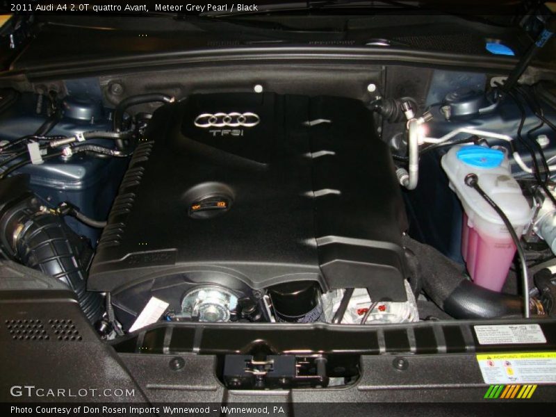  2011 A4 2.0T quattro Avant Engine - 2.0 Liter FSI Turbocharged DOHC 16-Valve VVT 4 Cylinder