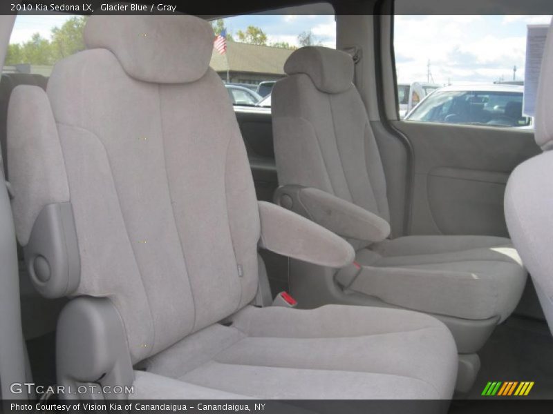 Glacier Blue / Gray 2010 Kia Sedona LX