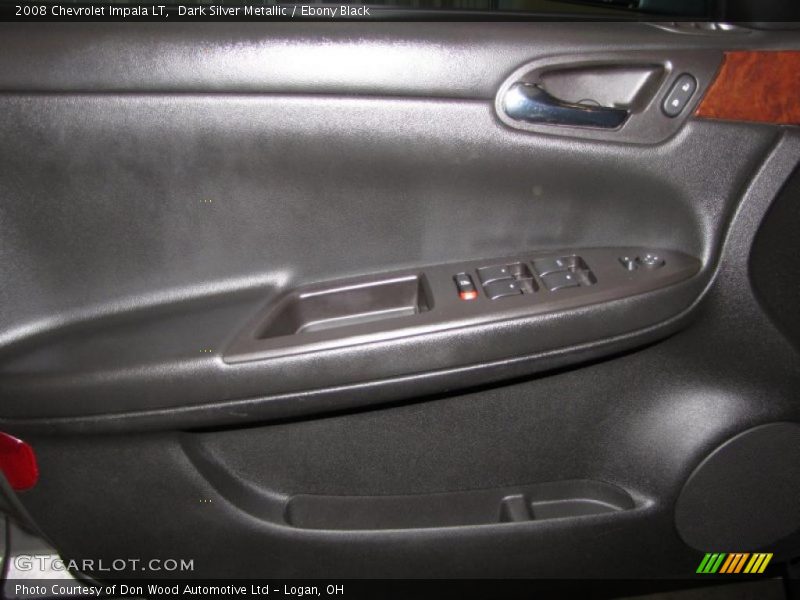 Dark Silver Metallic / Ebony Black 2008 Chevrolet Impala LT
