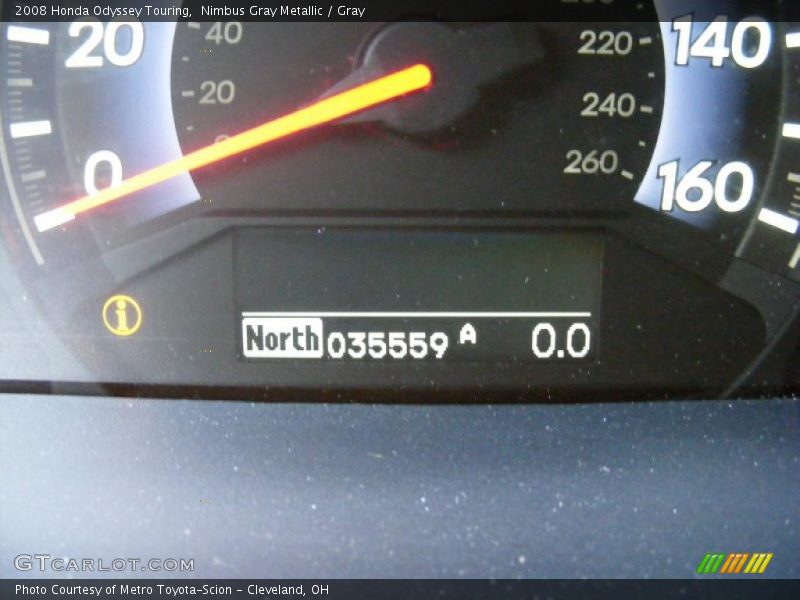 Nimbus Gray Metallic / Gray 2008 Honda Odyssey Touring
