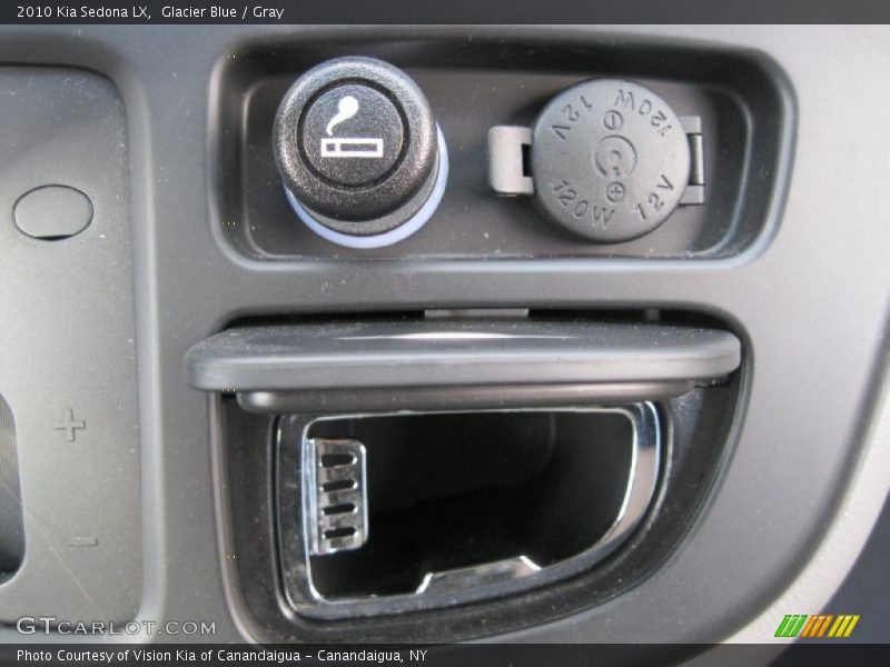 Glacier Blue / Gray 2010 Kia Sedona LX