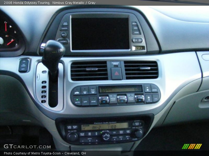 Controls of 2008 Odyssey Touring