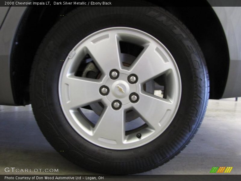 Dark Silver Metallic / Ebony Black 2008 Chevrolet Impala LT