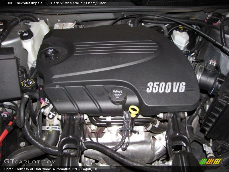 Dark Silver Metallic / Ebony Black 2008 Chevrolet Impala LT