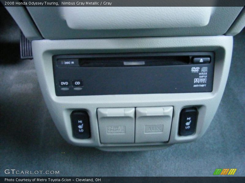 Nimbus Gray Metallic / Gray 2008 Honda Odyssey Touring