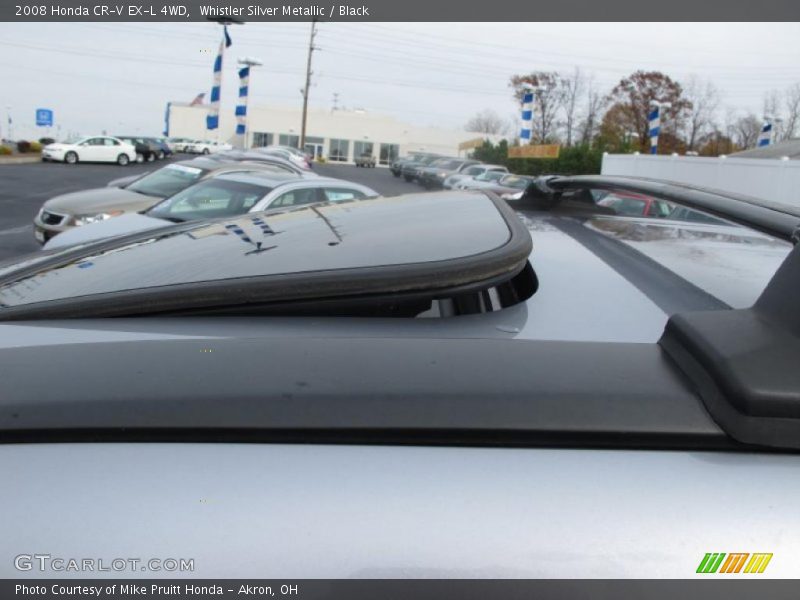 Whistler Silver Metallic / Black 2008 Honda CR-V EX-L 4WD