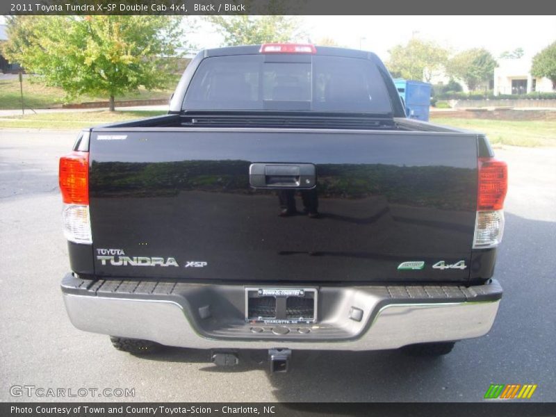 Black / Black 2011 Toyota Tundra X-SP Double Cab 4x4