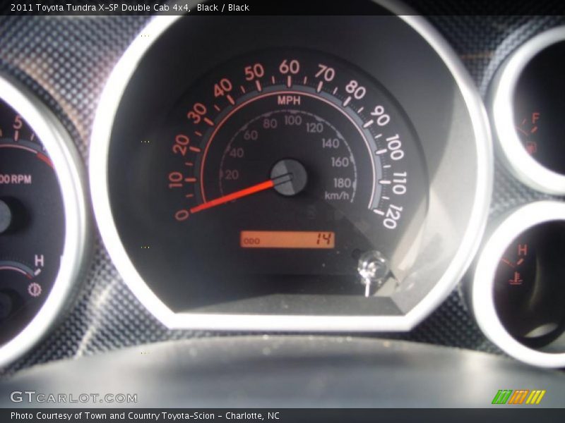 Black / Black 2011 Toyota Tundra X-SP Double Cab 4x4