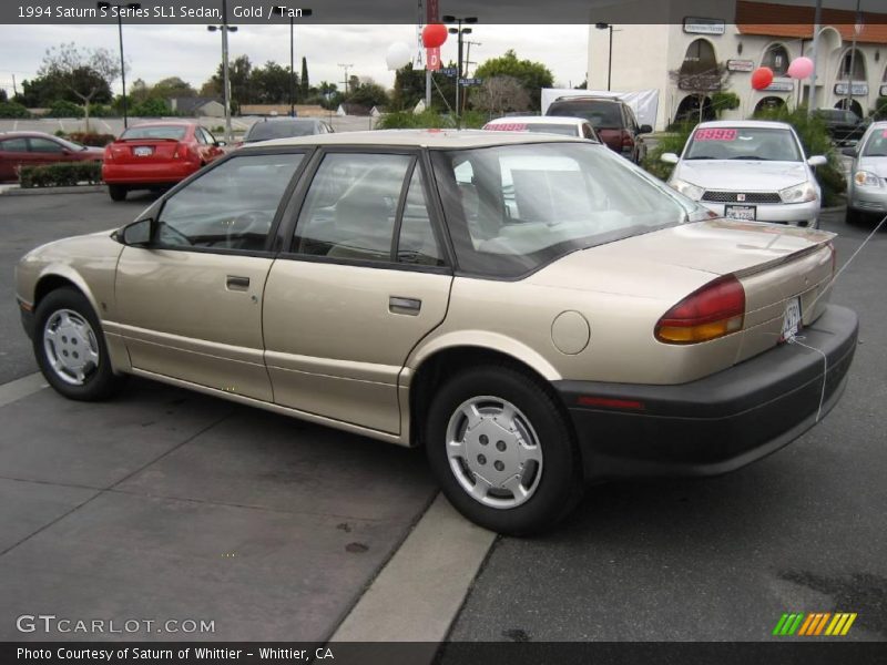 Gold / Tan 1994 Saturn S Series SL1 Sedan