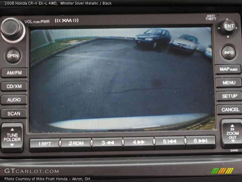 Whistler Silver Metallic / Black 2008 Honda CR-V EX-L 4WD