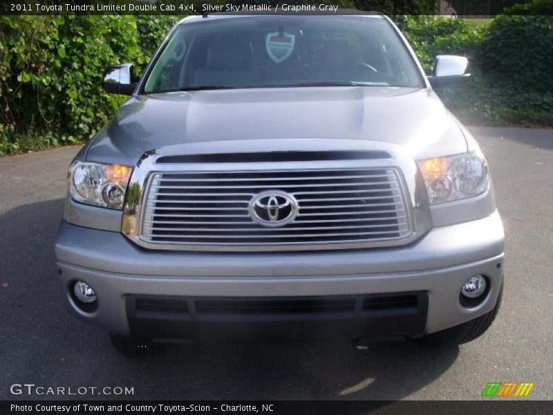 Silver Sky Metallic / Graphite Gray 2011 Toyota Tundra Limited Double Cab 4x4