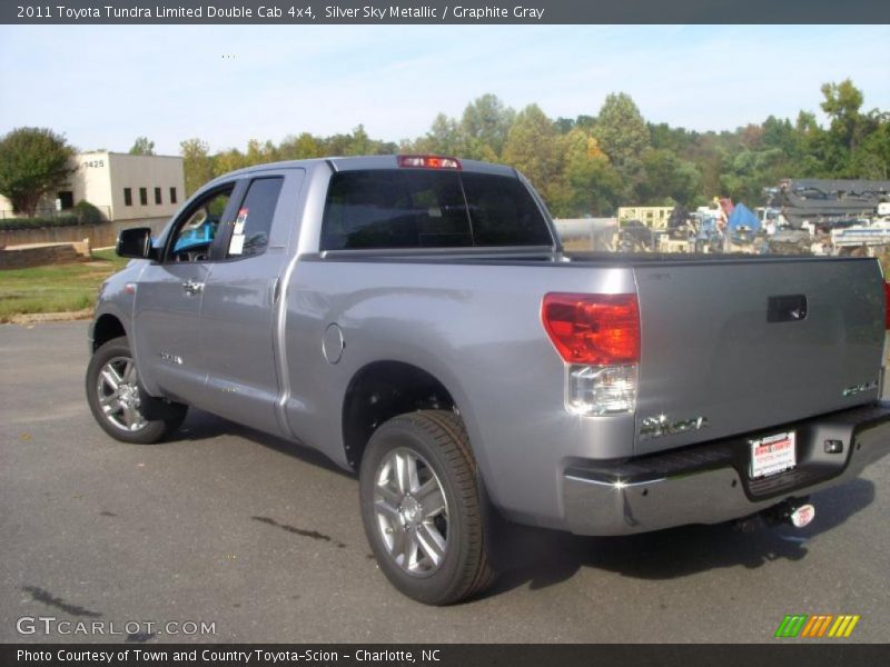 Silver Sky Metallic / Graphite Gray 2011 Toyota Tundra Limited Double Cab 4x4